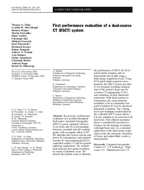 dszcvt|First performance evaluation of a dual.